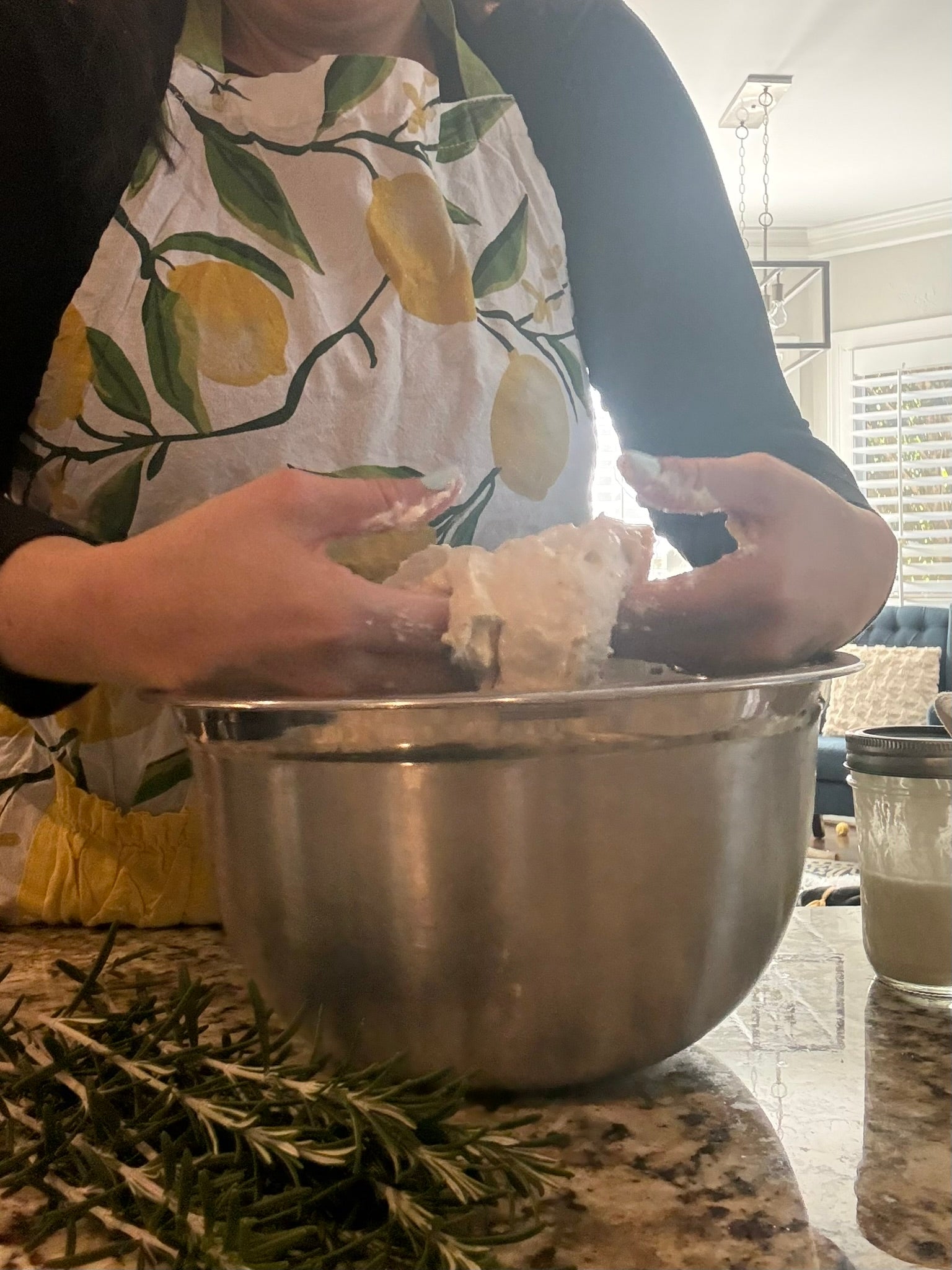 Fresh Baked Jalapeño Cheddar Sourdough Bread