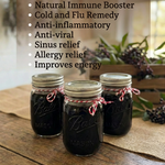 Elderberry Syrup- 16oz Jar; Daily Immune Support