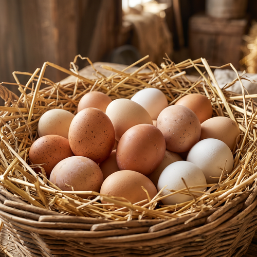 Farm Fresh Eggs- 18 Cage Free Eggs